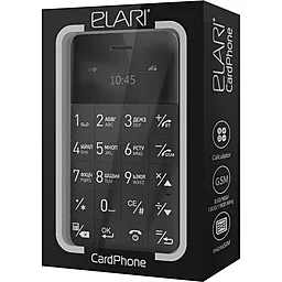 Мобільний телефон ELARI CARDPHONE Black (LR-CP-BLCK) - мініатюра 3