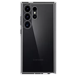 Чехол Spigen Ultra Hybrid для Samsung Galaxy S24 Ultra Crystal Clear (ACS07292) - миниатюра 2