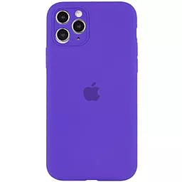 Чехол Silicone Case Full Camera для Apple iPhone 11 Pro Max Violet