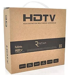 Видеокабель Ritar Premium PL-HD348 HDMI v1.4 4k 30hz 15m black (YT-HDMI(M) / (M)V1.4-15.0m) - миниатюра 3