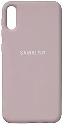 Чехол Epik Silicone Cover Full Protective (AA) Samsung A022 Galaxy A02 Lavander