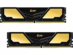 Оперативная память Team DDR4 16Gb (2x8GB) 2400Mhz Elite Plus Black (TPD416G2400HC16DC01)