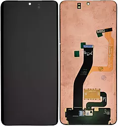 Дисплей Samsung Galaxy S21 Ultra G998 с тачскрином, сервисный оригинал, Black