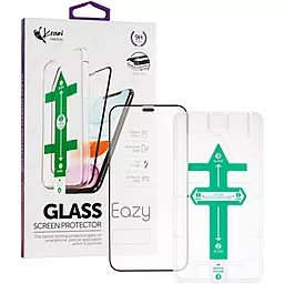 Защитное стекло Krazi Eazy + Installation frame Apple iPhone 12 Mini Black