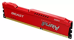 Оперативная память Kingston Fury 8GB (2x4GB) DDR3 1600 MHz Beast Blue (KF316C10BK2/8)