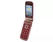 Мобільний телефон Samsung C3592 Wine red - мініатюра 2