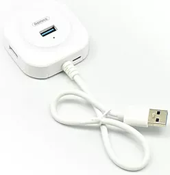 Мультипортовый USB-A хаб Remax FONYE 4xUSB 3.0 White (RU-U8)