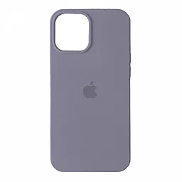 Чехол Silicone Case Full для Apple iPhone 13 Lavander Grey