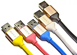Кабель USB IMAX micro USB 3.0 White - миниатюра 2