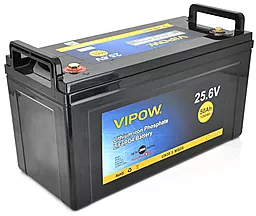 Акумуляторна батарея ViPow 25.6V 50Ah (LiFePO4256-50/40) із вбудованою ВМS платою 40A
