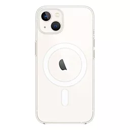 Чехол Epik Silicone Case Full с MagSafe iPhone 14 Transparent