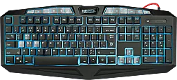 Клавиатура Defender Punisher GK-130DL USB (45130) Black - миниатюра 3