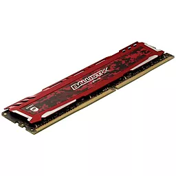 Оперативная память Micron DDR4 8GB 2666 MHz Ballistix Sport LT Red (BLS8G4D26BFSEK) - миниатюра 2