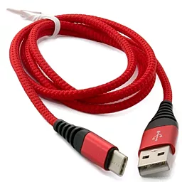 Кабель USB ExtraDigital USB Type-C Cable Red (KBU1736) - миниатюра 2