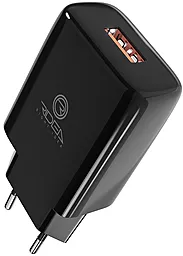 Сетевое зарядное устройство Ridea RW-11111 Element 10.5W 2.1A USB-A + microUSB cable Black - миниатюра 4