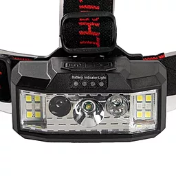 Фонарик Bailong Police 910A-XPE+12SMD(white+red) - миниатюра 2