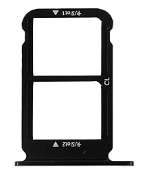 Держатель (лоток) Сим карты Huawei Honor 10 Dual SIM Black