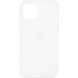 Чехол Silicone Case Full для Apple iPhone 12, iPhone 12 Pro White