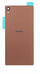Задняя крышка корпуса Sony Xperia Z3 (D6603, D6633, D6643, D6653) со стеклом камеры Copper