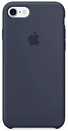 Чехол Silicone Case для Apple iPhone 7, iPhone 8 Midnight Blue