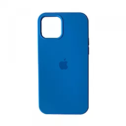 Чехол Silicone Case Full для Apple iPhone 15 New lake blue