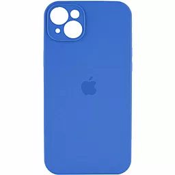 Чехол Silicone Case Full Camera для Apple iPhone 15 Royal Blue