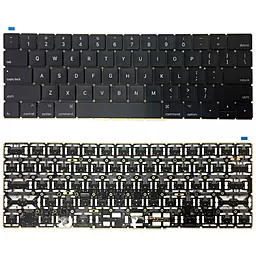 Клавіатура для ноутбуку Apple MacBook Pro 13.3" A1706 / MacBook Pro 15.4" A1707 2016-2017, горизонтальний Enter, Original