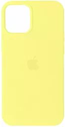 Чехол Silicone Case Full для Apple iPhone 14 Pro Mellow Yellow