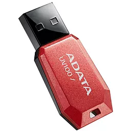 Флешка ADATA 32GB DashDrive UV100 Red USB 2.0 (AUV100-32G-RRD) - миниатюра 3