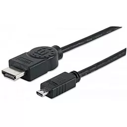 Видеокабель Manhattan HDMI A to HDMI D (micro), 2.0m (324427) - миниатюра 2