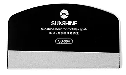 Пластиковая основа-карта Sunshine SS-064 93 мм для приклеивания пленки черная 