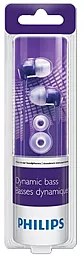 Навушники Philips SHE3590PP/10 Purple - мініатюра 2