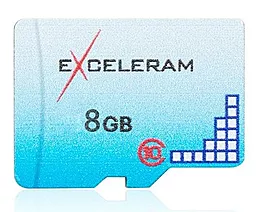 Карта памяти Exceleram microSDHC 8GB Class 10 (EMSD0001)
