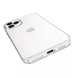 Чехол Silicone Case WS для Apple iPhone 12 Pro Max Transparent