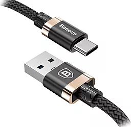 Кабель USB Baseus Golden Belt USB3.0 Cable Type-C Cable Black/Gold (CATGB-A1V)
