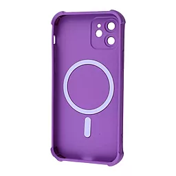 Чехол 1TOUCH Silk Touch Case with MagSafe для Apple iPhone 12 Purple - миниатюра 2