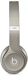 Наушники Beats Solo2 On-Ear Headphones Luxe Edition Silver - миниатюра 3