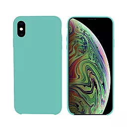 Чехол Intaleo Velvet Apple iPhone XS Max Turquoise (1283126490187)
