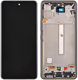 Дисплей Samsung Galaxy A53 A536 5G с тачскрином и рамкой, (OLED), Black