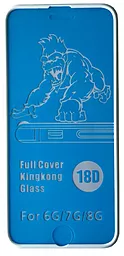 Защитное стекло King Kong 18D Full Cover Apple iPhone 7 Plus, iPhone 8 Plus White - миниатюра 2