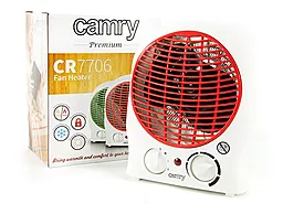 Тепловентилятор Camry CR 7706 Red - миниатюра 2
