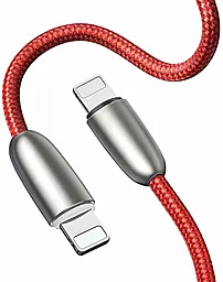 Кабель USB Baseus Torch Series 2.4A Lightning Cable Red (CALHJ-C09) - миниатюра 4