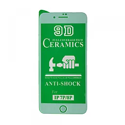 Гибкое защитное стекло CERAMIC iPhone 7 Plus/8 Plus White 