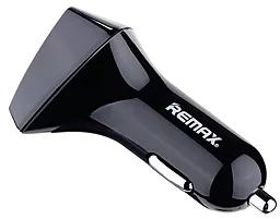 Автомобильное зарядное устройство Remax Aliens 2USB Black (RCC208) - миниатюра 2