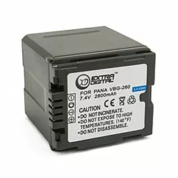 Акумулятор для відеокамери Panasonic VW-VBG260 chip (2800 mAh) DV00DV1276 ExtraDigital