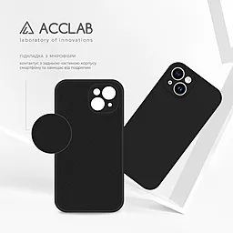 Чехол ACCLAB SoftShell для Apple iPhone 14 Black - миниатюра 5