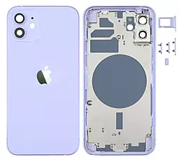 Корпус Apple iPhone 12 full kit Original - снят с телефона Purple