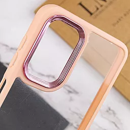 Чехол Epik TPU+PC Lyon Case для Xiaomi Redmi Note 10 / Note 10s Pink - миниатюра 5