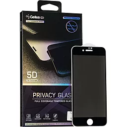 Захисне скло Gelius Pro 5D Privasy Glass для Apple iPhone 7 Plus, iPhone 8 Plus  Black (2099900709555)