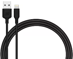 Кабель USB Momax ZERO 2.4A USB Lightning Cable Black - миниатюра 2